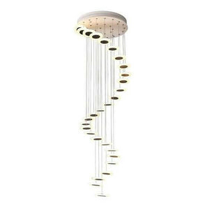 Dianna Wavedrop Staircase Chandelier | Bright & Plus.