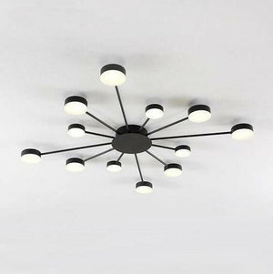 Drexel - Irregular Spoke Round Ceiling Light | Bright & Plus.