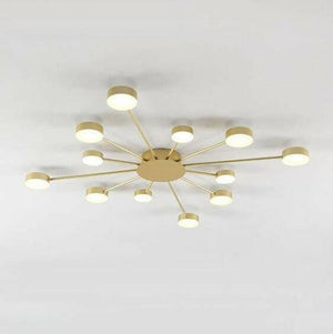 Drexel - Irregular Spoke Round Ceiling Light | Bright & Plus.