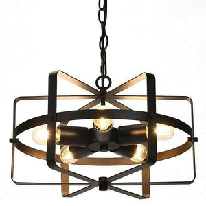 Drum - Metal Drum Shape Industrial Pendant Light | Bright & Plus.