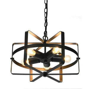 Drum - Metal Drum Shape Industrial Pendant Light | Bright & Plus.