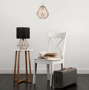 Duka - Geometric Frame Lamp | Bright & Plus.