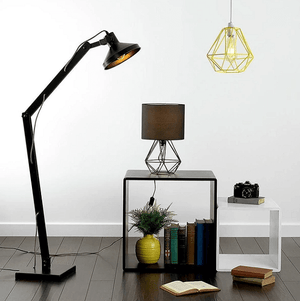 Duka - Geometric Frame Lamp | Bright & Plus.