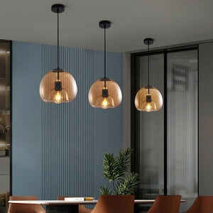 Dustin - Modern Nordic Glass LED Pendant Lamp