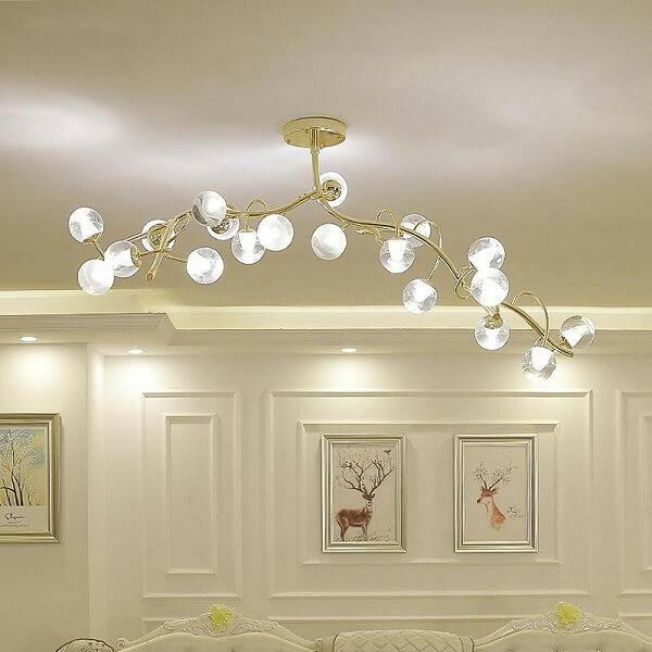 Elegant Artistic Chandelier | Bright & Plus.