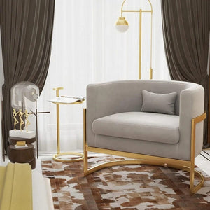 Elio - Modern Velvet Chair for Living Room