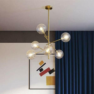 Europe Modern Glass Pendant Sputnik Light | Bright & Plus.