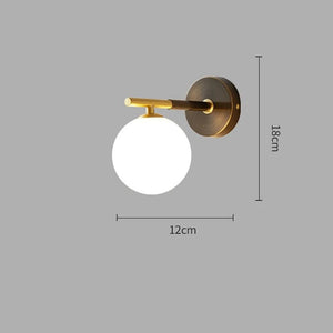 Eva - Nordic Luxury Copper Wall Lamp