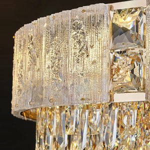 Even - Gold Crystal Chandelier