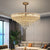 Even - Gold Crystal Chandelier