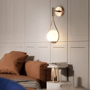 Arthur - Glass ball Sconce Wall Lights | Bright & Plus.