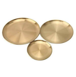 Golden Element Plates | Bright & Plus.