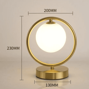 Golden Glow Desk Lamp