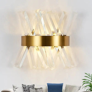 Halfdan - Luxury Crystal Wall Lamp