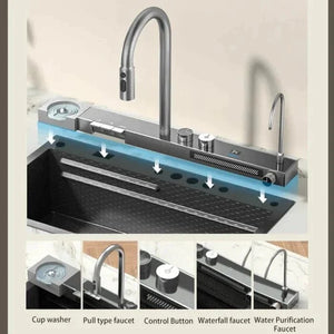 High Quality Stainless Steel Multifunctional Kitchen Sink