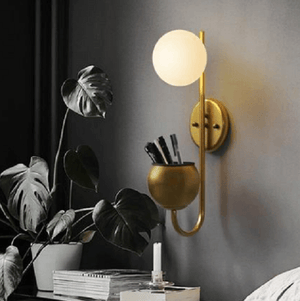 Hiram - Modern Nordic Planter Lamp | Bright & Plus.