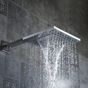 Huxley - Multi-Piece Rainfall Shower Head | Bright & Plus.