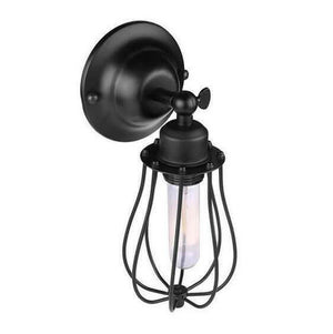 Industrial Droplet Cage Wall Lamp | Bright & Plus.