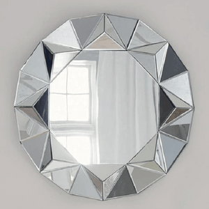 Isolde - Abstract Modern Mirror | Bright & Plus.