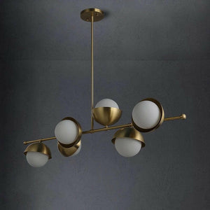 Jensen - Postmodern Nordic Full Copper Chandelier