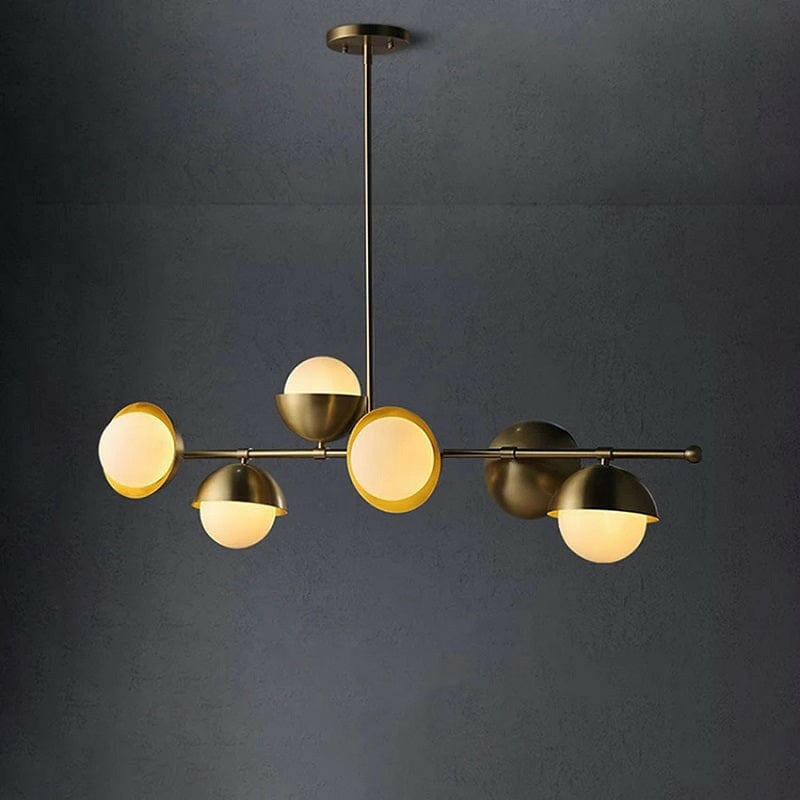 Jensen - Postmodern Nordic Full Copper Chandelier