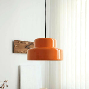 Kadri Retro Orange LED Pendant Light