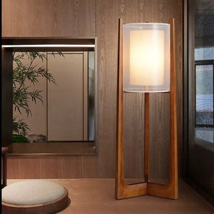 Kanji - Japanese Style Fabric Table/Floor Lamp