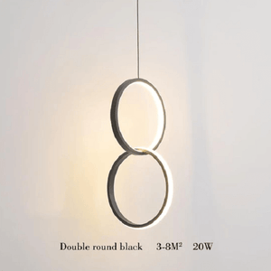 Kavita - Circular LED Hanging Light | Bright & Plus.