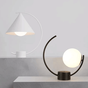 Kizzy - Modern Art Deco Desk Lamp | Bright & Plus.