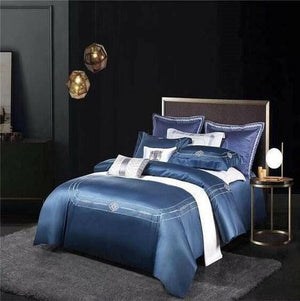 Larkin Duvet Cover Set (Egyptian Cotton) | Bright & Plus.