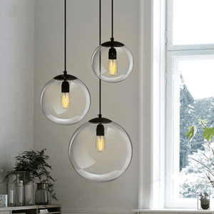 Levi - LED Glass Ball Pendant Light