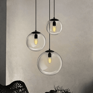 Levi - LED Glass Ball Pendant Light