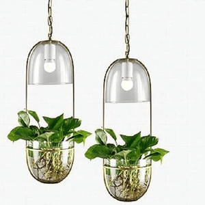 Lileas - Modern Hanging Planter Lamp | Bright & Plus.