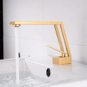 Lionel - Modern Hollowed Bathroom Faucet | Bright & Plus.