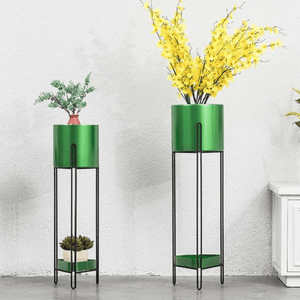 Lizeth - Modern Nordic Two Level Planter | Bright & Plus.