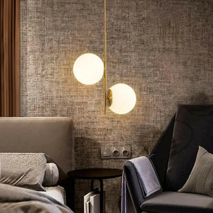 Louis - Modern Glass ball Pendant Light Dining