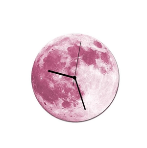 Lua - 3D Glow-In-The-Dark Moon Walk Clock | Bright & Plus.