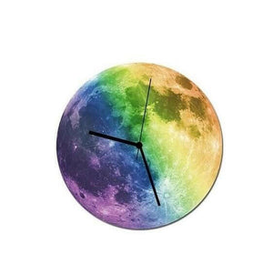 Lua - 3D Glow-In-The-Dark Moon Walk Clock | Bright & Plus.