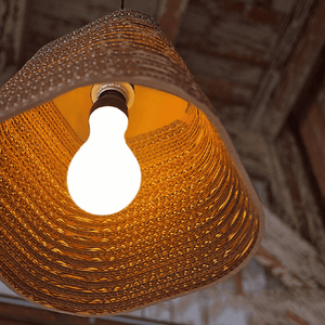 Luminaria Corrugated Board Pendant Light | Bright & Plus.