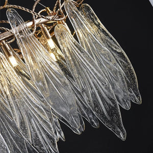 Majestic - Crystal Leaf Round Chandelier