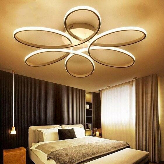 Manca Modern LED Ceiling Light | Bright & Plus.