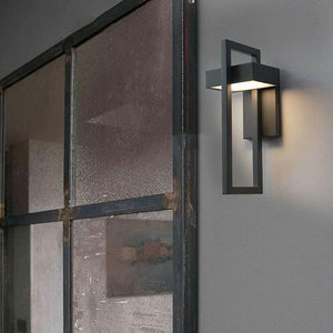 Mcphil - Black Stainless Steel Outdoor Wall Light