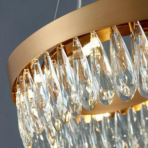 Meav - Luxury Rectangular Crystal Chandelier