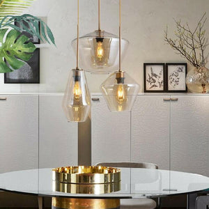 Meriall - Hanging Glass Pendant Lamp