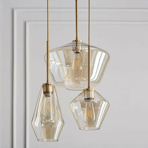 Meriall - Hanging Glass Pendant Lamp