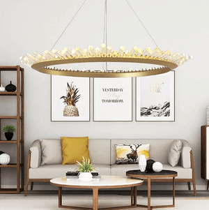 Mignonette - Modern Crystal LED Chandelier | Bright & Plus.