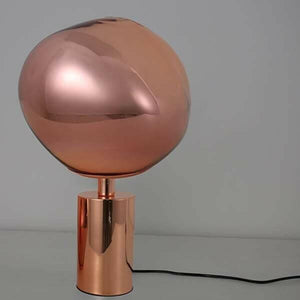 Modern Melt Led Table Lamp Replica Tom Dixon Gold/Chrome | Bright & Plus.