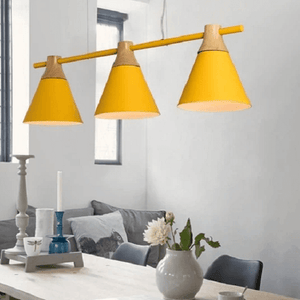 Modern Nordic Linear Hanging Lamps | Bright & Plus.