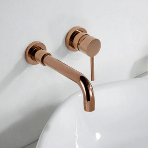 Modern Brass Wall Mounted Faucet | Bright & Plus.