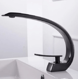 Modern Crane Design Single Handle Basin Faucet | Bright & Plus.